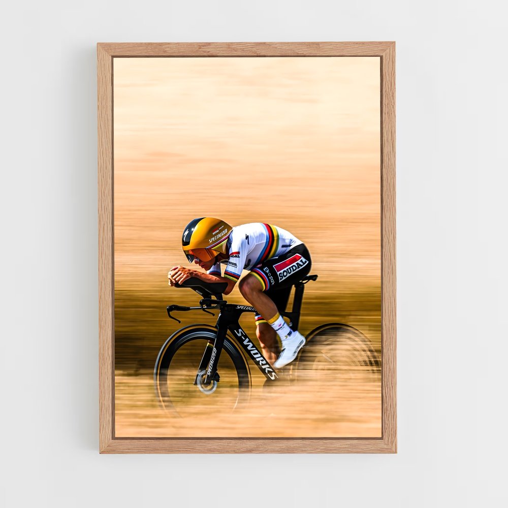 Poster L'Escapade de Remco – affiche Cyclisme (vue 4)